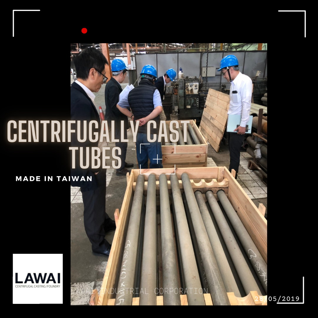 LAWAI INDUSTRIAL CORPORATION is the centrifugal casting factory in Taiwan, Asia