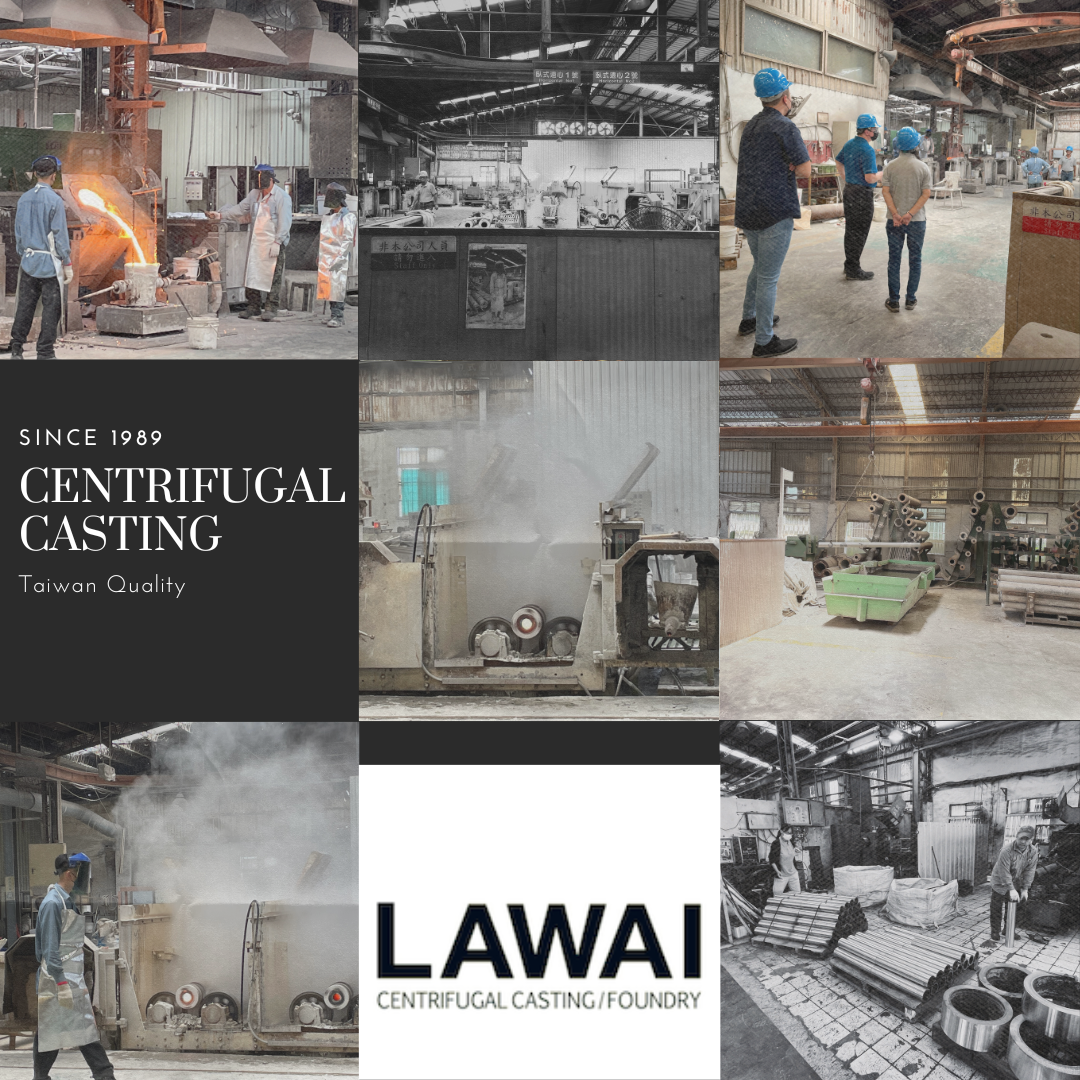 LAWAI INDUSTRIAL CORPORATION applies centrifugal casting technique to produce custom 2205 tube & 2205 ring