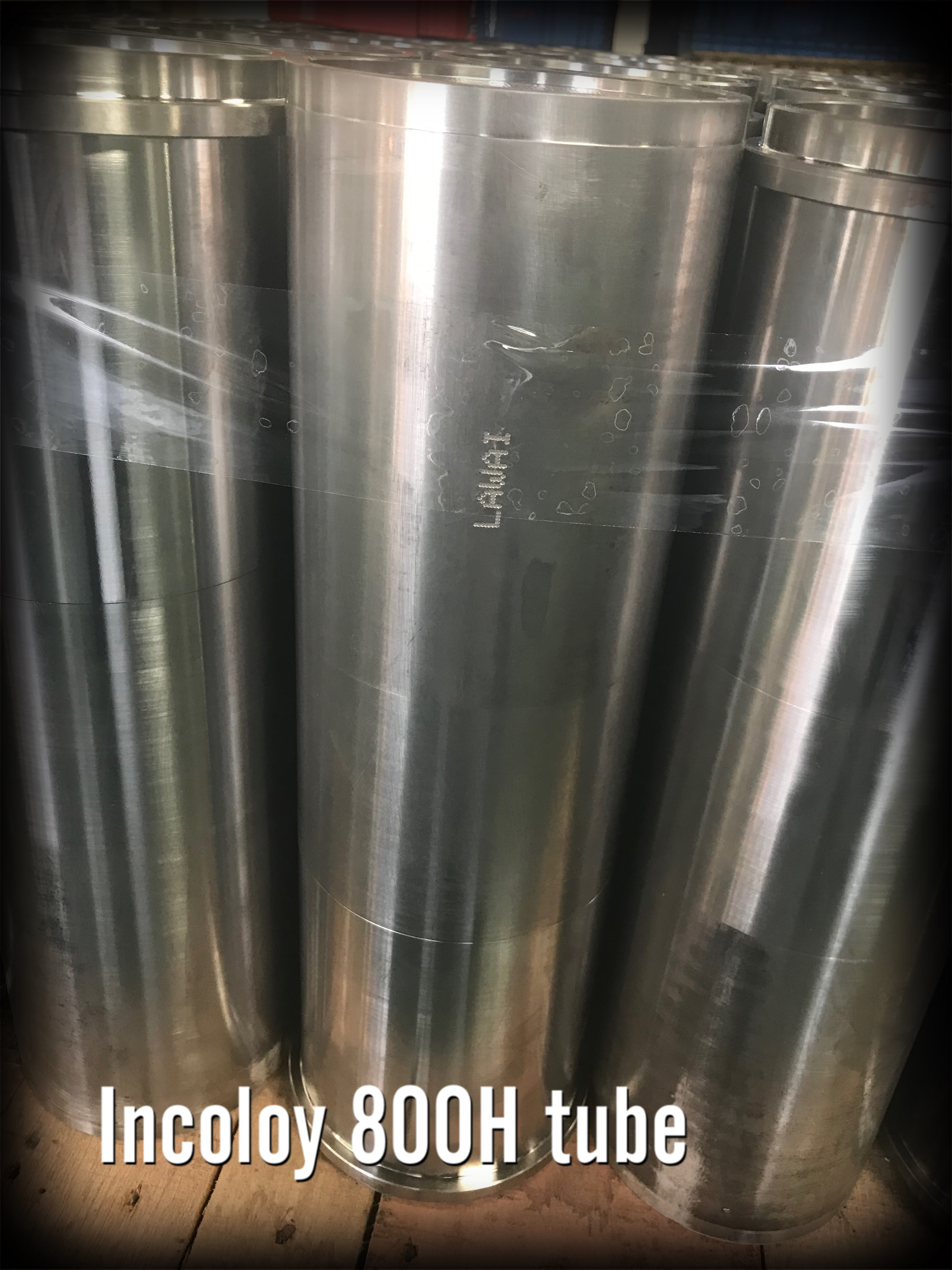 Incoloy 800H tube by centrifugal casting manufactured at LAWAI INDUSTRIAL CORP.