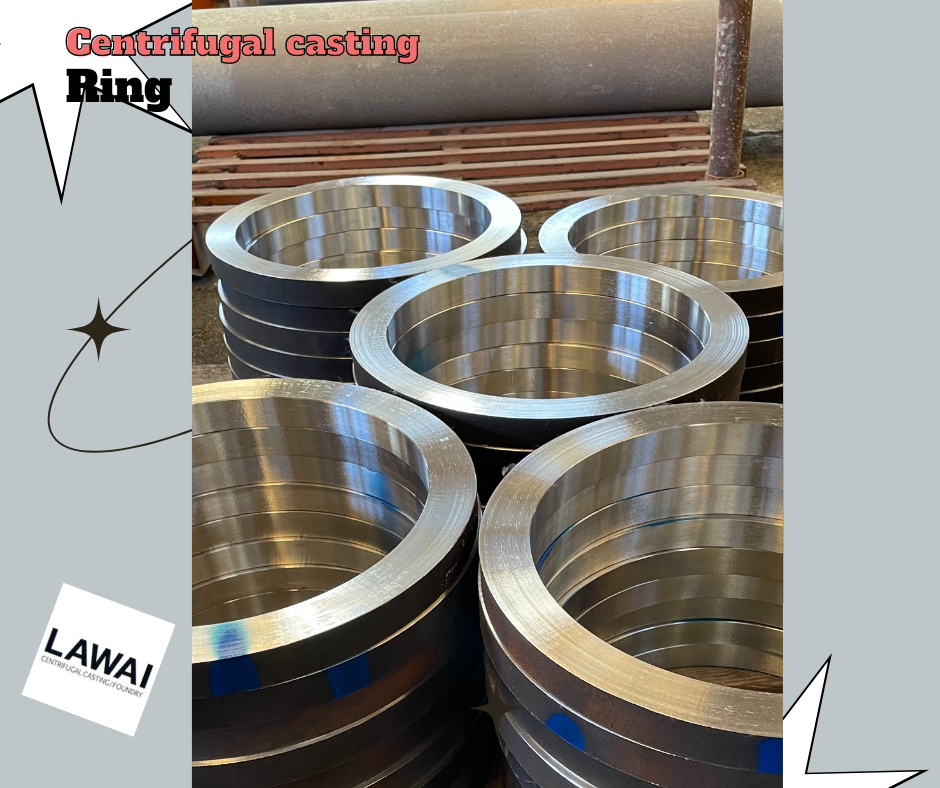 LAWAI INDUSTRIAL CORP. produces spun casting rings in Taiwan