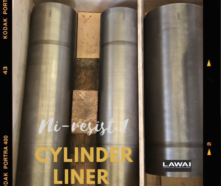 The cast iron cylinder liners manufactured by centrifugal casting