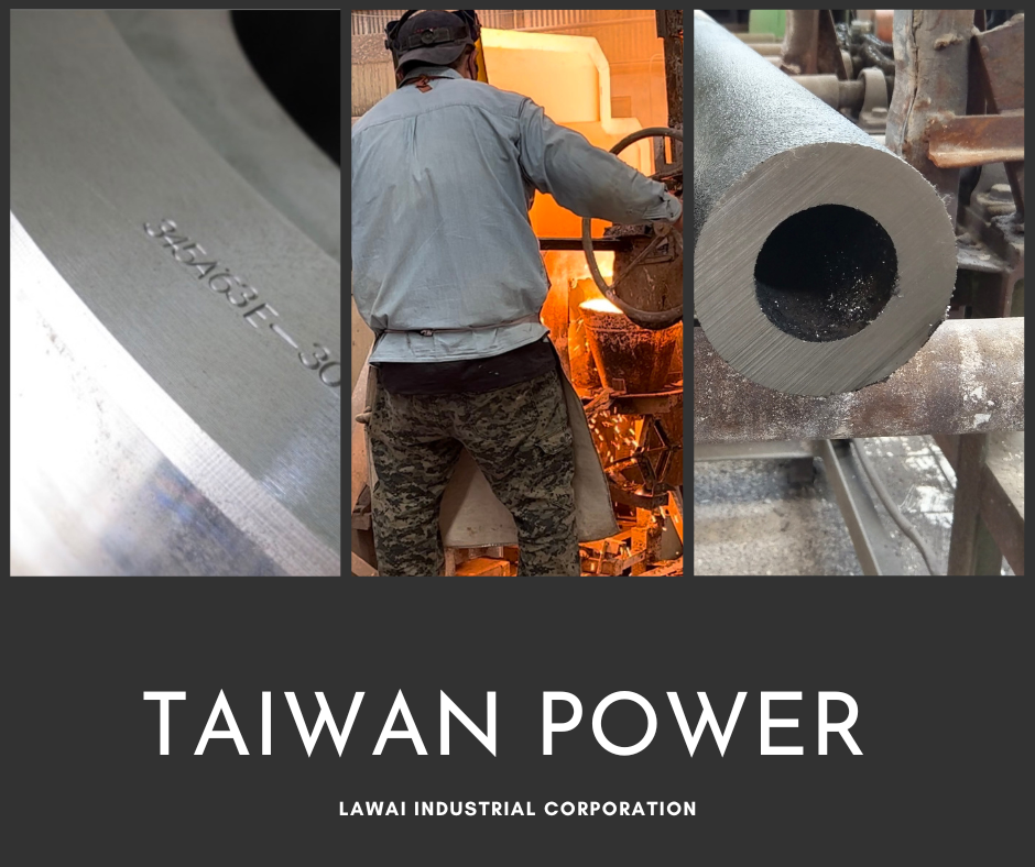 Customized stainless steel and special steel heavy wall tubes are suitable for being produced by centrifugal casting technique at LAWAI INDUSTRIAL CORPORATION