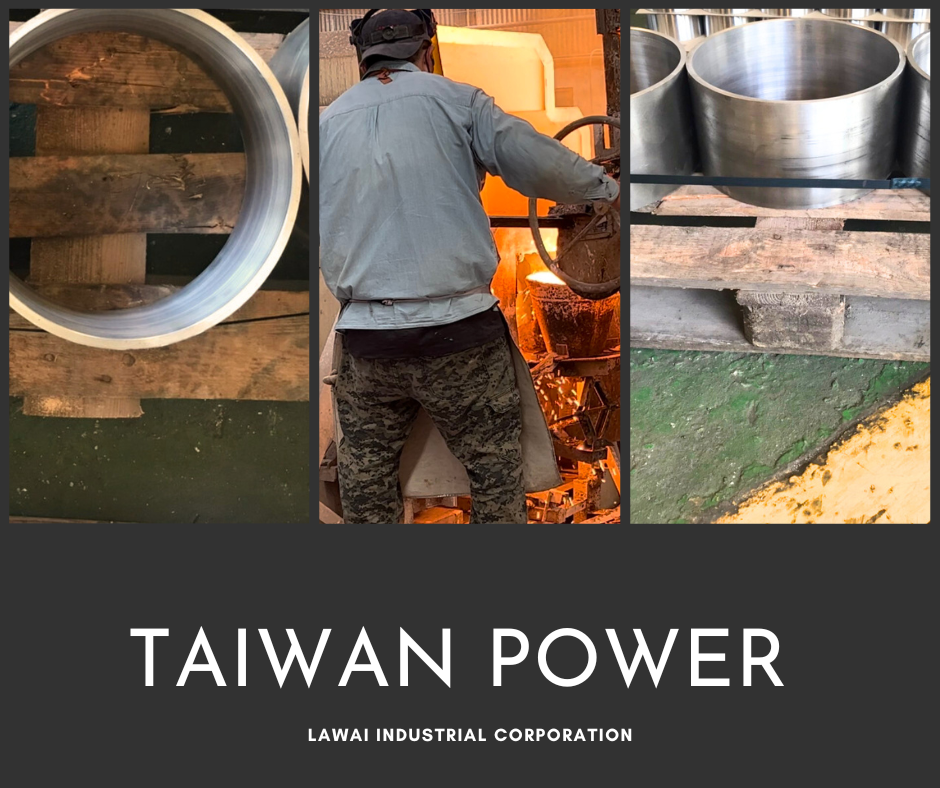 LAWAI INDUSTRIAL CORPORATION applies centrifugal casting technique to produce stainless steel and special steel larger diameter tubes