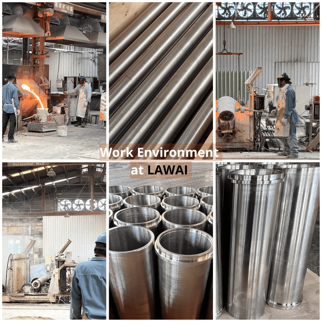 LAWAI is the boutique-sized centrifugal casting foundry which is able to produce INCOLOY 800HT tubes in Taiwan