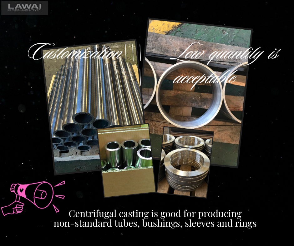 LAWAI INDUSTRIAL CORPORATION is the stainless steel hollow bar manufacturer adopting centrifugal casting technique in Taiwan in Asia