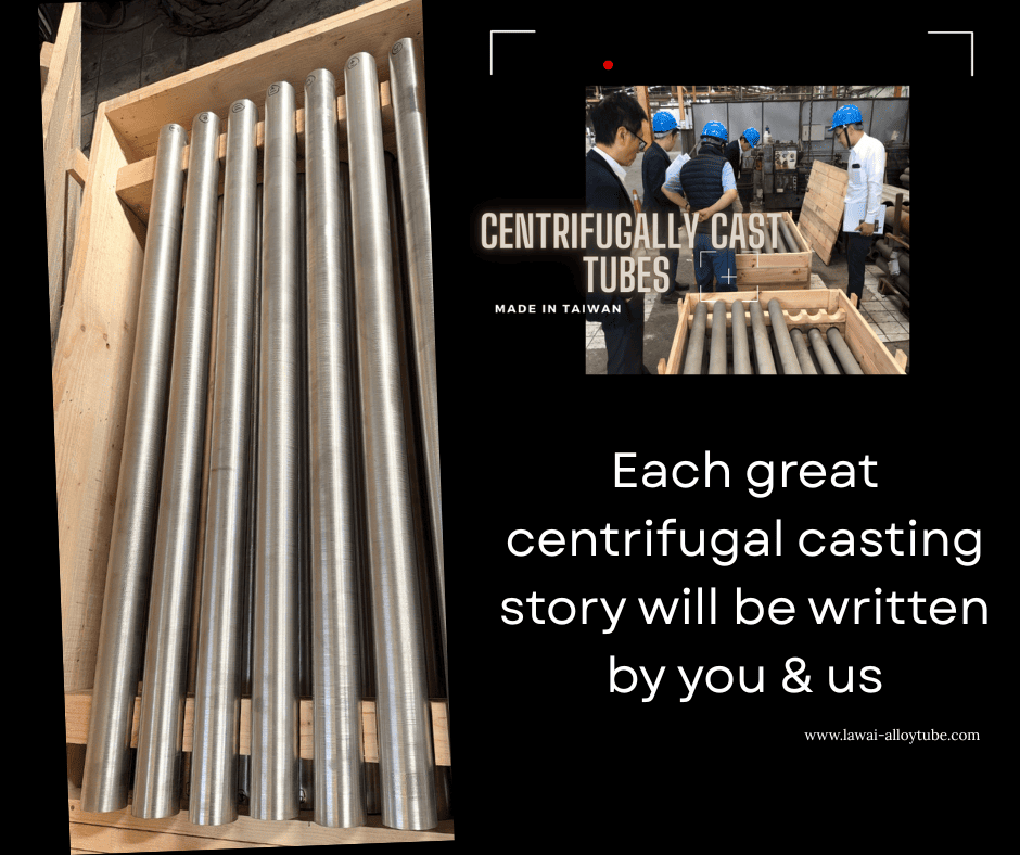 LAWAI is the centrifugal casting foundry in Taiwan to supply custom centrifugal castings including tubes, sleeves, housings, stationary rings and retainer rings