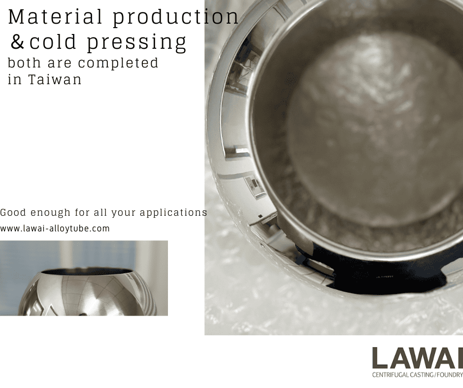 LAWAI INDUSTRIAL CORPORATION produces stainless steel hollow balls(valve balls) by centrifugal casting technique in Taiwan
