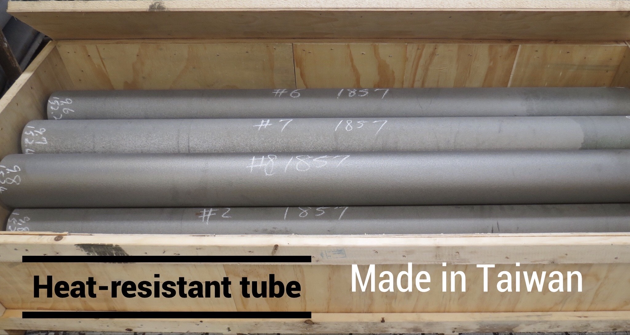 The stainless steel heat-resistant tubes produced by centrifugal casting at LAWAI INDUSTRIAL CORPORATION