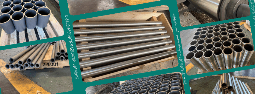 What is centrifugal casting? The fine-grained structures of the tubes will let you know what centrifugal casting is