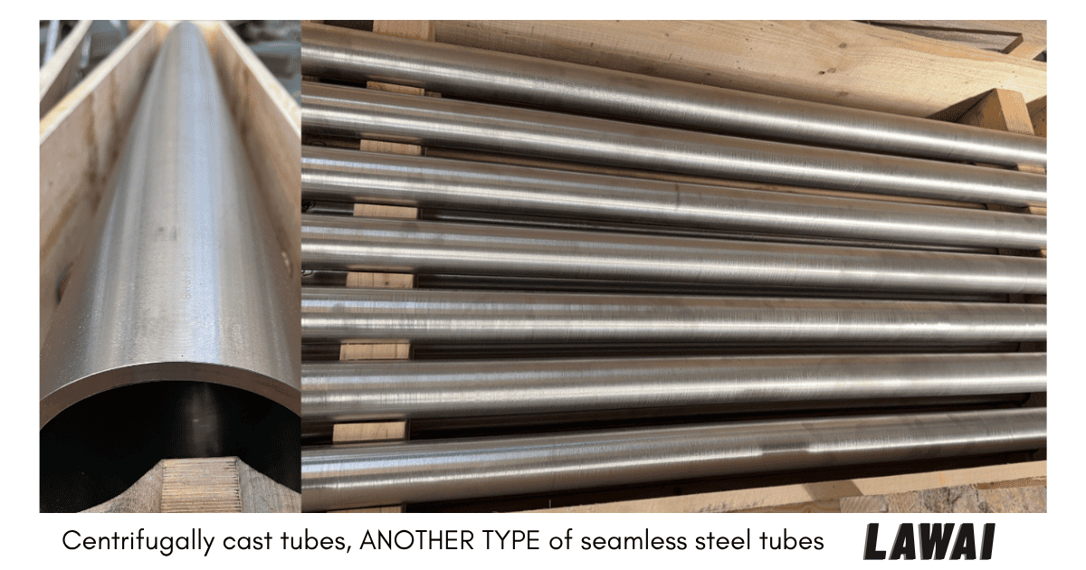 LAWAI INDUSTRIAL CORPORATION produces seamless tubes by centrifugal casting technique in Taiwan