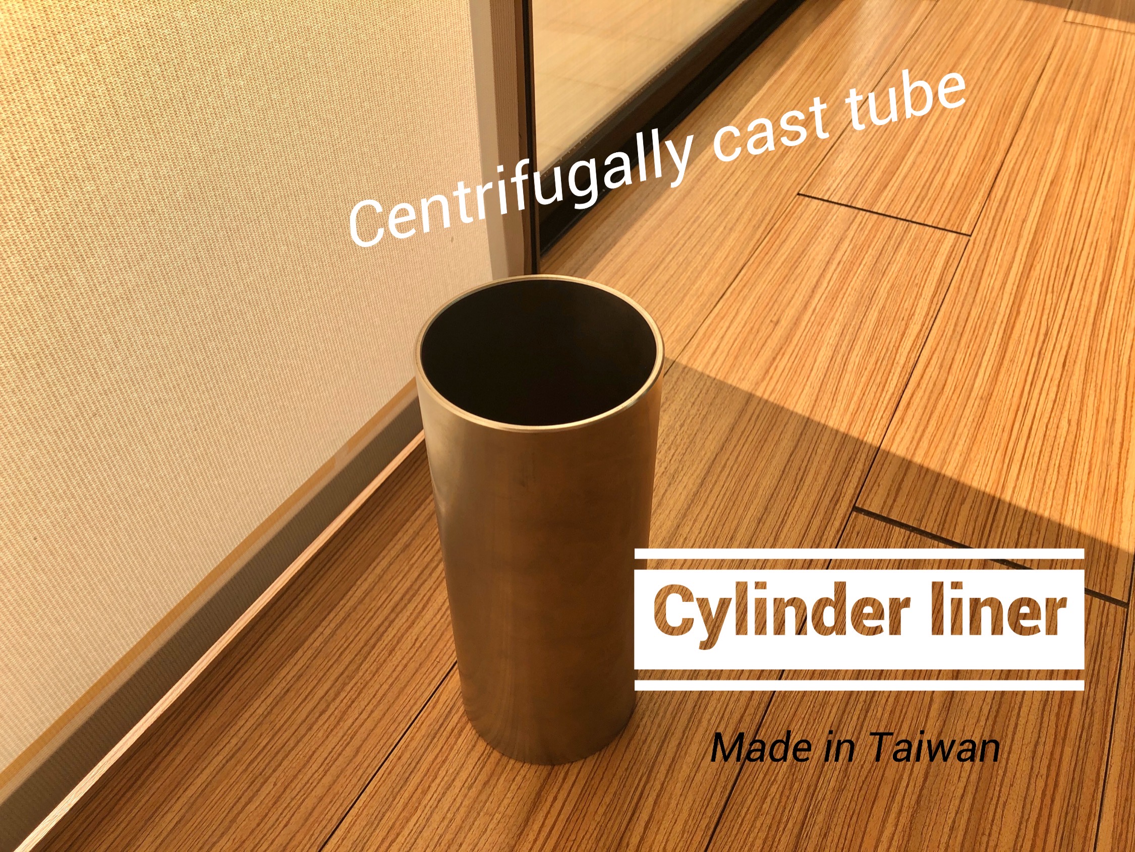 Cylinder liner for compressor manufactured by centrifugal casting